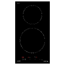 Индукционная варочная поверхность Korting HI 32021 B, 2 конфорки, стеклокерамика, 3600 Вт