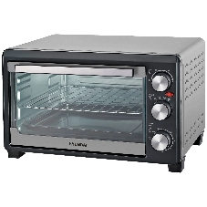 Мини-печь Hyundai MIO-HY072 23 л, 1500 Вт, серебристый/черный
