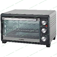 Мини-печь Hyundai MIO-HY072 23 л, 1500 Вт, серебристый/черный