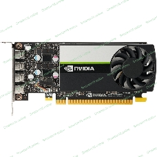 Видеокарта NVIDIA T1000 4G, long bracket and short bracket together