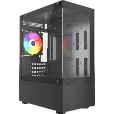 Компьютерный корпус Accord ACC-285-02B черный без БП mATX 1x120мм 1xUSB 2.0 1xUSB 3.0 1xUSB3.1 audio