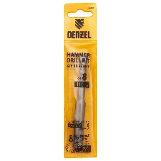Бур по бетону Denzel двойная спираль, Cobalt W-tip, 8x110 мм, SDS PLUS