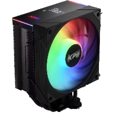 Кулер для процессора ADATA XPG MAESTRO PLUS 42SA черный, 120 мм, алюминий/медь, 800-1800 об/мин, 21.19 дБ, 4 pin PWM, ARGB, 220 Вт, высота 156 мм, ЖК-дисплей