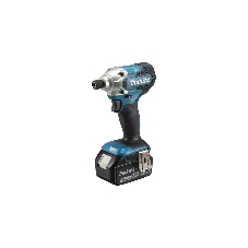 Дрель-шуруповерт Makita DTD156RFE, 18 В, 1,5 Ач, 170 Нм, бесщеточный, ударный