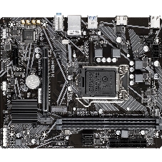 Материнская плата Gigabyte H410M K, LGA1200, Intel H470, 2xDDR4, 2xSATA 6Gb/s, 1xM.2, 1xPCIe 3.0 x16, 1xPCIe 3.0 x1, 1xHDMI, 1x 1Gb LAN, 2xUSB 3.2 Gen 1, 4xUSB 2.0, 3x3.5 мм, 7.1, microATX