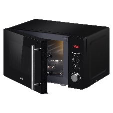 Микроволновая печь BBK 20MWG-732T/B-M черный, 20 л, 700 Вт, переключатели - кнопки, поворотный механизм