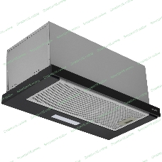 Вытяжка встраиваемая Gorenje TH60E6XB серебристый управление: кнопочное (1 мотор)