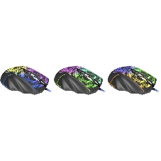 Мышь проводная Defender Bulletstorm GM-928 черный, 7200 dpi, USB, кнопки - 7