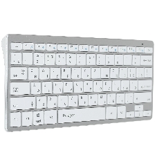 Комплект клавиатура+мышь Qumo Paragon K15/M21 беспроводной, USB, 1600 DPI, белый