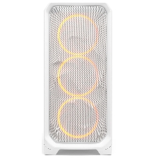 Корпус Fractal Design Meshify 3 White RGB TG Clear Tint, Midi-Tower, белый, 3 x 140 мм