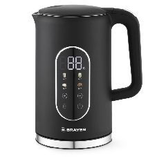 Чайник электрический BRAYER BR6107BK, черный, 1.7 л, 2200 Вт