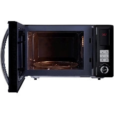 Микроволновая печь Hyundai HYM-D3010 черный, 23 л, 800 Вт, переключатели - кнопки, поворотный механизм