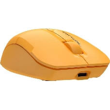 Мышь беспроводная A4Tech Fstyler FG15C Air2 желтый, 1200 dpi, радиоканал, USB, кнопки - 3