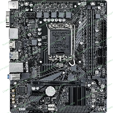 Материнская плата Gigabyte H610M S2H V3 DDR4, LGA 1700, Intel H610, 2xDDR4, 4xSATA, 1xM.2, 1xPCIe 4.0 x16, 1xPCIe x1, 1xHDMI, 1xDP, 1xVGA, 1x 1Gb LAN, 2xUSB-A 3.2 Gen 1, 4xUSB-A 2.0, 3x 3.5 мм, 7.1, mATX