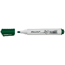 Маркер для досок Silwerhof Prime+, скошенный пишущий наконечник, 2-5мм, зеленый, коробка