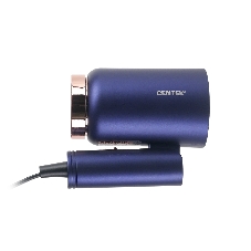 Фен Centek CT-2202 синий, 1600 Вт, компактный, ионизация