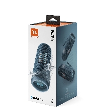 Портативная акустика JBL Flip 6 синий, Bluetooth 5.1, время воспроизведения 12 ч, емкость аккумулятора 4800 mAh, время заряда 2,5 ч, синий