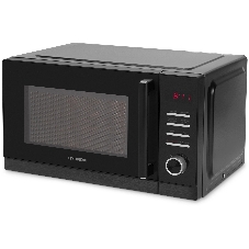 Микроволновая печь Hyundai HYM-D3012 черный, 25 л, 800 Вт, переключатели - кнопки, поворотный механизм
