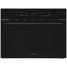 Встраиваемая микроволновая печь Krona ONYX 45H mw BL/BL черный, 38 л, 1000 Вт, переключатели - сенсор