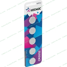 Элемент питания Космос литиевый CR2032 (цена за 1 шт)