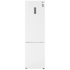 Холодильник LG GA-B509CQWL белый двухкамерный 277/107л морозилка снизу, No Frost