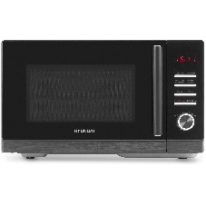 Микроволновая печь Hyundai HYM-D3012 черный, 25 л, 800 Вт, переключатели - кнопки, поворотный механизм