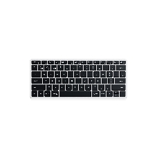 Клавиатура Satechi Slim X1 беспроводная, Bluetooth, серебристый