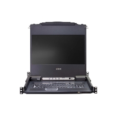 Портовый переключатель 16 с KVM консолью ATEN 16-Port PS/2-USB VGA Single Rail 17.3