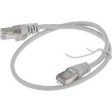 Патч-корд Premier PP22-0.5M 1000Gbит/с FTP 4 пары cat.5E CCA molded 0.5м серый RJ-45 (m)-RJ-45 (m)