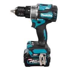 Дрель-шуруповерт Makita HP001GD201, 40 В, 2,5 Ач, 140 Нм, бесщеточный, ударный