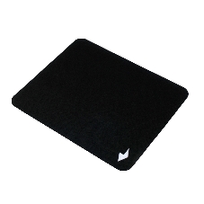 Коврик для мыши Gembird MP-BLACK-S, черный, 220х180х2мм, ткань/резина, пакет