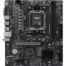 Материнская плата MSI PRO B850M-E EVO, AM5, AMD B850, 2xDDR5, 4xSATA 6Gb/s, 1xM.2, 1xPCIe 5.0 x16, 1xPCIe 3.0 x1, 1xHDMI, 1xVGA, 1x2.5Gb LAN, 4xUSB 5Gbps Type-A, 2xUSB 2.0, 3x3.5 мм, 7.1, microATX