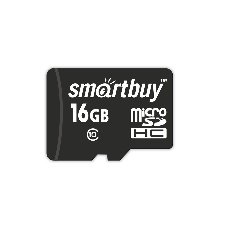 Флеш карта MicroSDHC (Transflash) 16Gb Smartbuy (Class 10)+SDадаптер