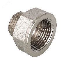 Переходник VALTEC VTr.592.N.0504 ВН 3/4'х1/2' никелированный