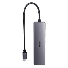USB-концентратор Netac WF14, USB Type-C, USB/HDMI/MicroSD/SD, USB