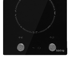 Индукционная варочная поверхность Korting HI 32071 KB, 2 конфорки, стеклокерамика, 2900 Вт