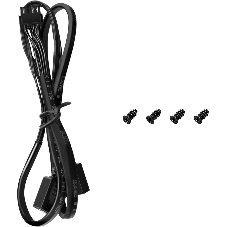 Вентилятор для корпуса DEEPCOOL FD14 ARGb черный, 140 мм, 1650 об/мин, 25.2 дБ, 4 pin