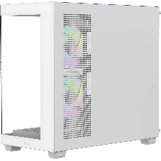 Компьютерный корпус Case Ocypus Gaммa C52 WH ARGB mATX/win/white/3 ARGB fans/no PSU/Tempered Glass