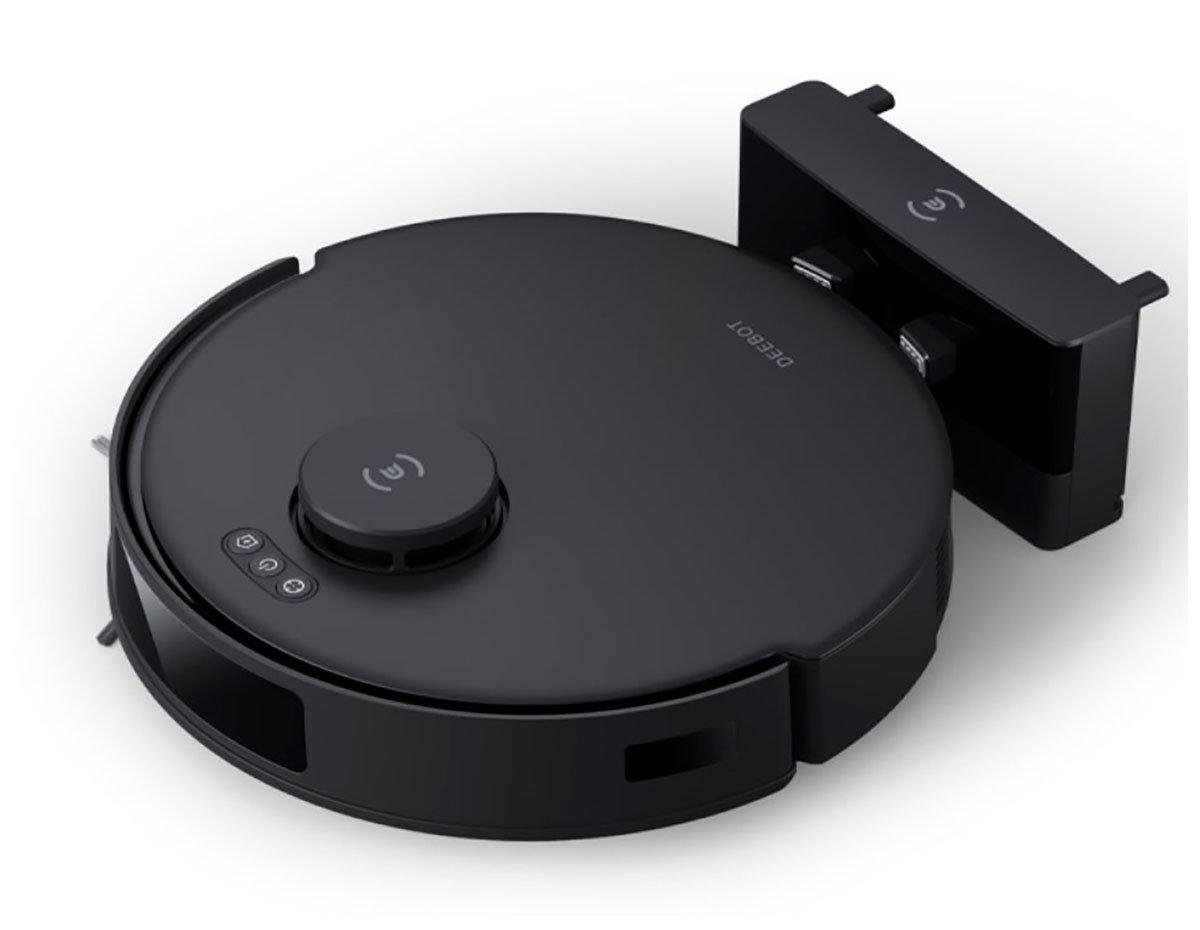 Робот-пылесос Ecovacs Deebot N20 PRO черный, 5200 мА*ч Li-ion, уборка сухая/влажная, пылесборник контейнер 0,4 л