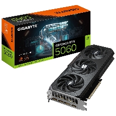 Видеокарта Gigabyte PCI-E 5.0 GV-N5060GAMING OC-8GD 1.0 NVIDIA GeForce RTX 5060 8Gb 128bit GDDR7 2595/28000 HDMIx1 DPx3 HDCP Ret