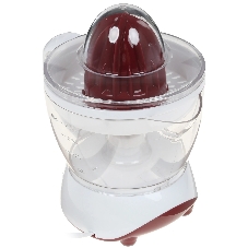 Соковыжималка Scarlett SC-JE50C06 белый/коричневый, цитрусовая, 25 Вт, 700 мл, механическое