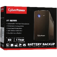 Источник бесперебойного питания CyberPower UTI675EI/675 ВА/360 Вт/4 x IEC 320 C13 (компьютерная)