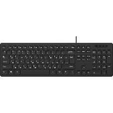 Клавиатура проводная Oklick K733, USB, черный