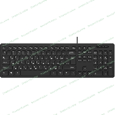 Клавиатура проводная Oklick K733, USB, черный