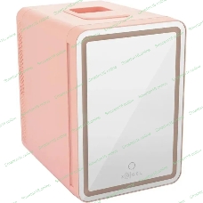 Холодильник для косметики ZÜGEL ZCR10 розовый однокамерный 10л