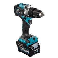 Дрель-шуруповерт Makita HP001GD201, 40 В, 2,5 Ач, 140 Нм, бесщеточный, ударный