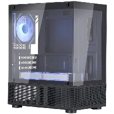 Компьютерный корпус 1STPLAYER MIKU Mi2-A ARGb черный mATX 3x120мм ARGb fans Mi2-A-BK-2FC7R-1FC7