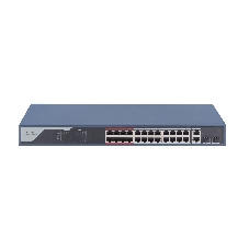 Коммутатор iFLOW F-SW-EM426POE-VM, 24×100 Мбит/с PoE + 2×1 Гбит/с Комбо (RJ45/SFP), настраиваемый Коммутатор iFLOW F-SW-EM426POE-VM, 24×100 Мбит/с PoE + 2×1 Гбит/с Комбо (RJ45/SFP), настраиваемый