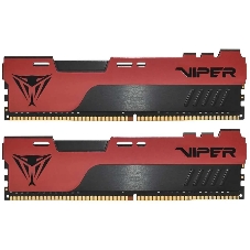 Оперативная память Patriot Viper Elite II, DDR4, 32GB (2x16 GB), 3200 MHz, CL18, DIMM, радиатор, красный, черный