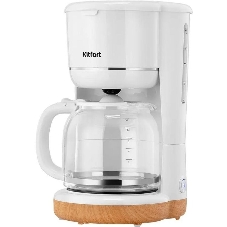 Кофеварка капельная Kitfort КТ-7453 900Вт белый